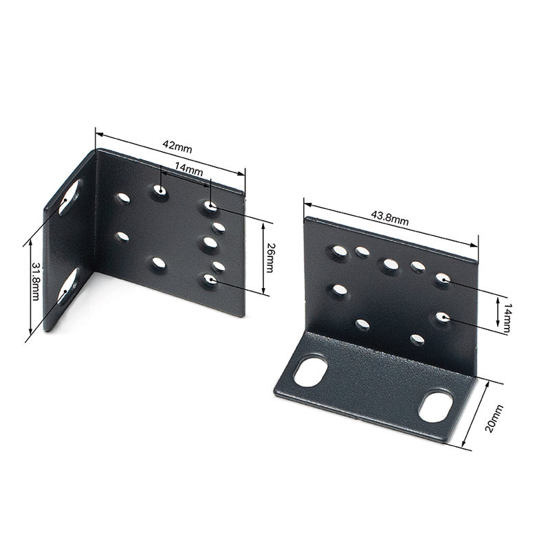 TP-LINK RackMount Kit-19 19" nosilci za stikala za vgradnjo v omaro