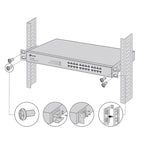 TP-LINK RackMount Kit-19 19" nosilci za stikala za vgradnjo v omaro