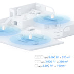TP-LINK Deco X10 (1-pack) AX1500 Whole Home Mesh WiFi6 brezžični usmerjevalnik - router / dostopna točka-AP