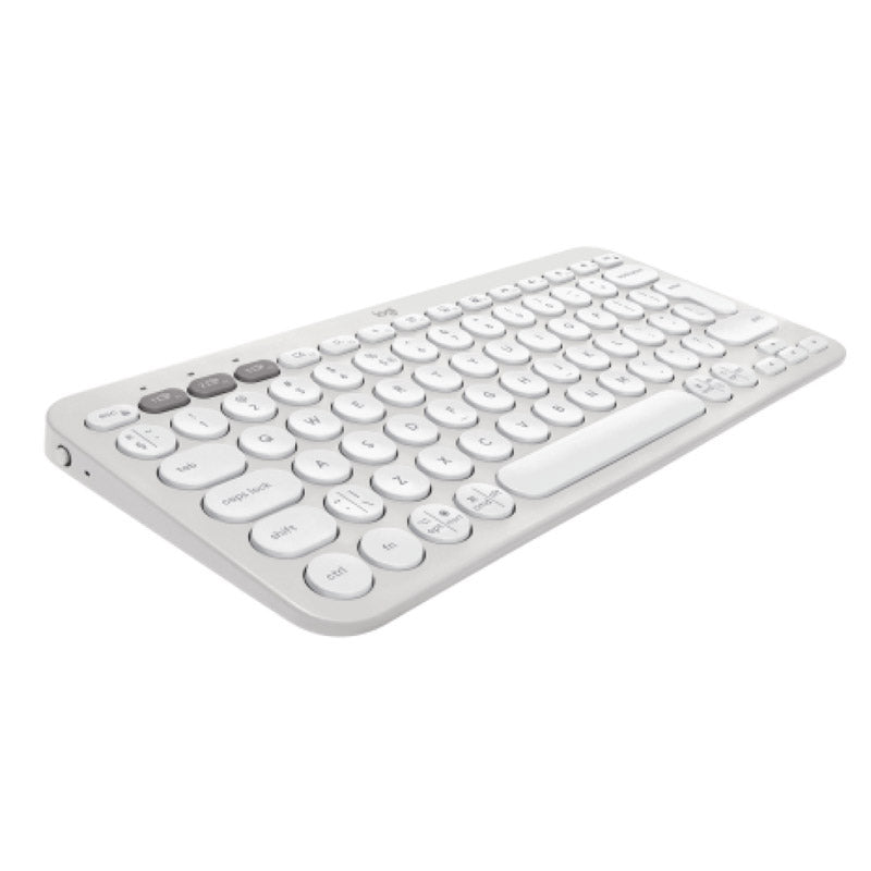LOGITECH PEBBLE KEYS 2 K380s Bluetooth bela tipkovnica