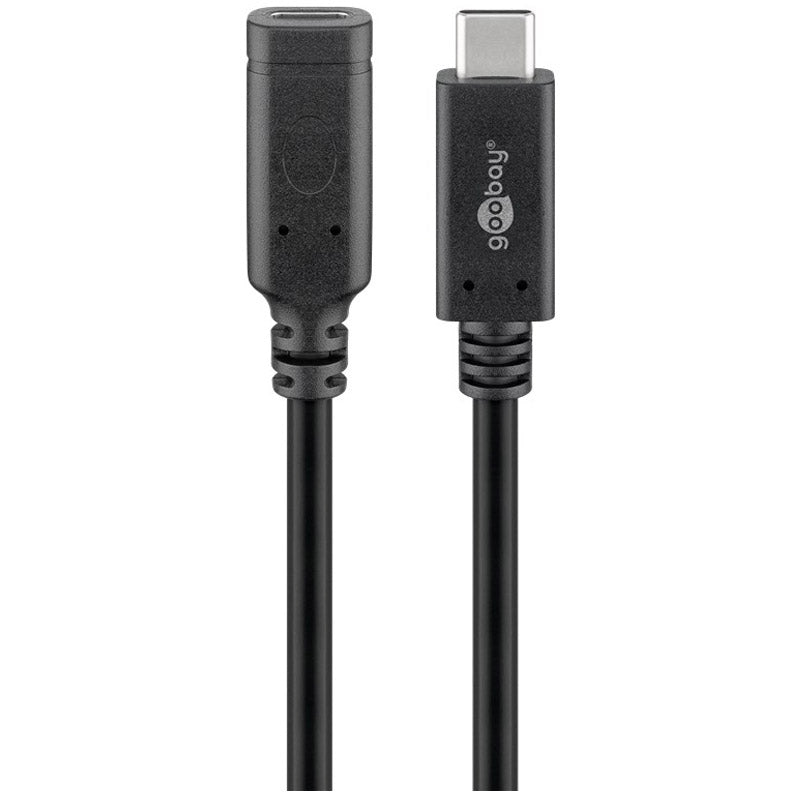 GOOBAY USB-C (M) na USB-C (Ž) 1m podolžni kabel