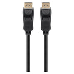 GOOBAY DisplayPort na DisplayPort 5m 8K DSC 32,4 Gbit/s pozlačen kabel