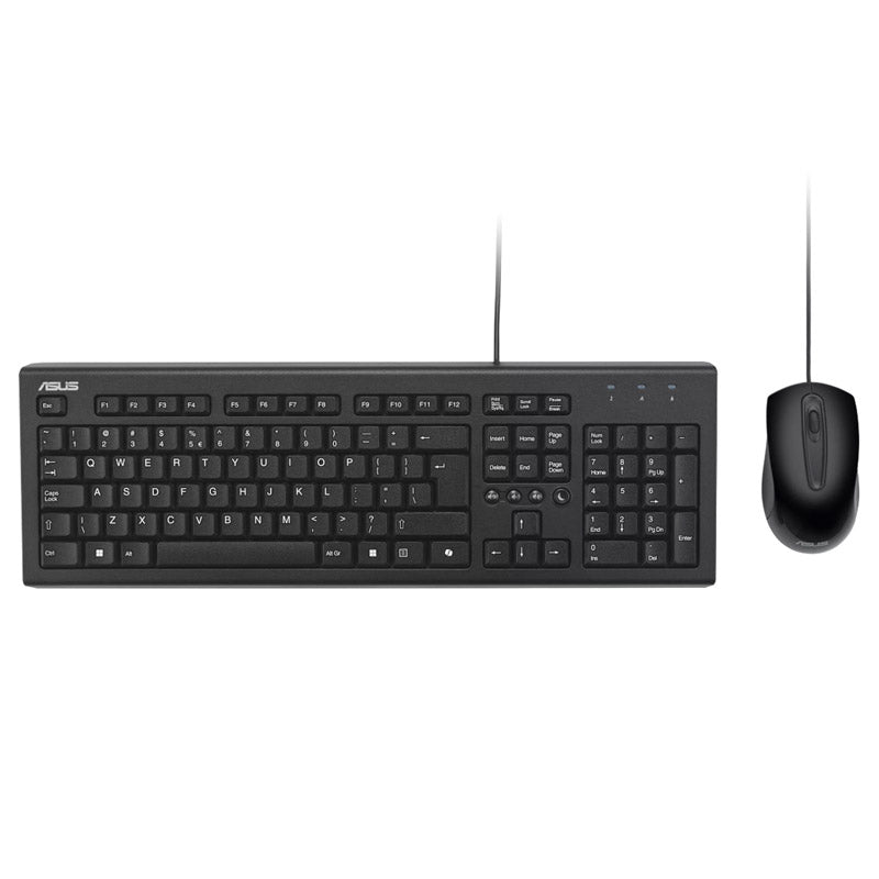 ASUS U2000 USB Copilot žična črna slovenska tipkovnica + miška