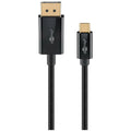GOOBAY USB-C (M) na DisplayPort (M) 4k 60 Hz 1m črn kabel
