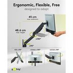 GOOBAY stenski nosilec za monitor 17"- 32" 9kg