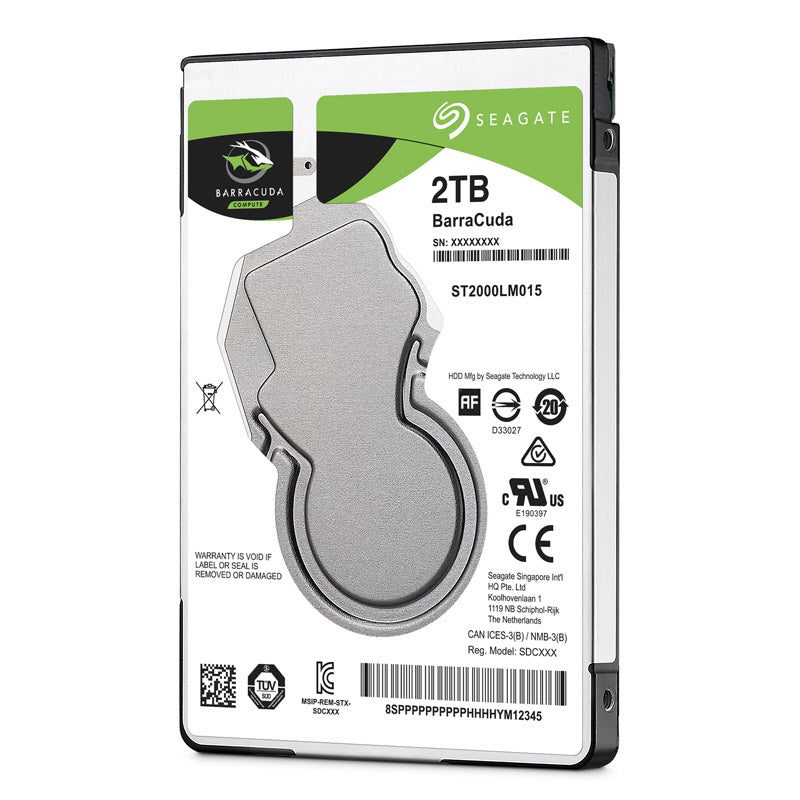 SEAGATE BarraCuda 2TB 2,5" SATA3 128MB 7mm 5400obr/min ST2000LM015 trdi disk