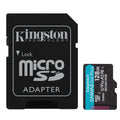 KINGSTON Canvas Go! Plus microSD 128GB Class 10 UHS-I U3 V30 A2 SD adapter SDCG4/128GB spominska kartica