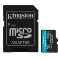 KINGSTON Canvas Go! Plus microSD 512GB razred 10 UHS-I U3 V30 A2 SD adapter SDCG4/512GB pomnilniška kartica