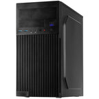 INTER-TECH IT-6521 ravno microATX črno ohišje