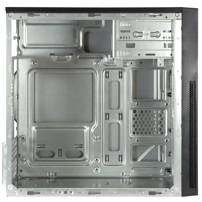 INTER-TECH IT-6521 ravno microATX črno ohišje