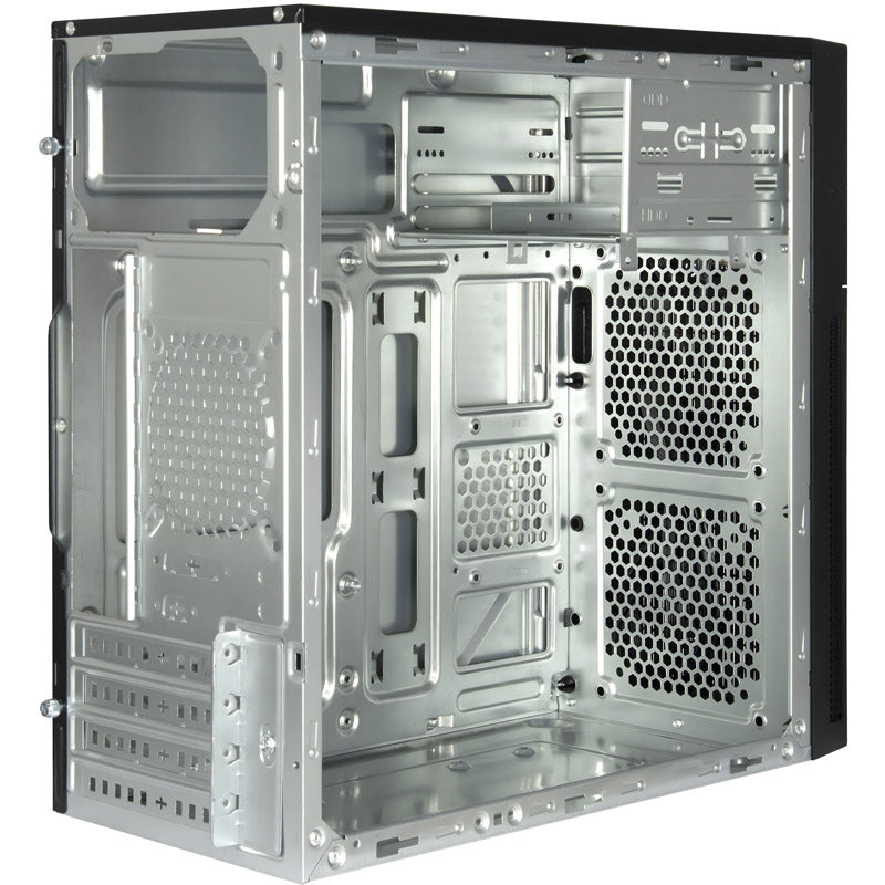 INTER-TECH IT-6521 ravno microATX črno ohišje