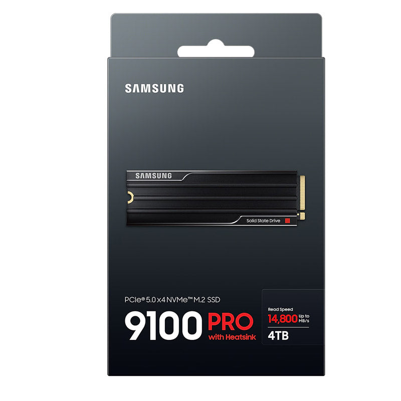 SAMSUNG 9100 PRO 4TB M.2 PCIe 5.0 NVMe MZ-VAP4T0CW s hladilnikom SSD
