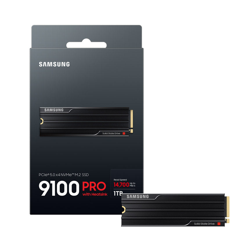 SAMSUNG 9100 PRO 1TB M.2 PCIe 5.0 NVMe MZ-VAP1T0CW s hladilnikom SSD