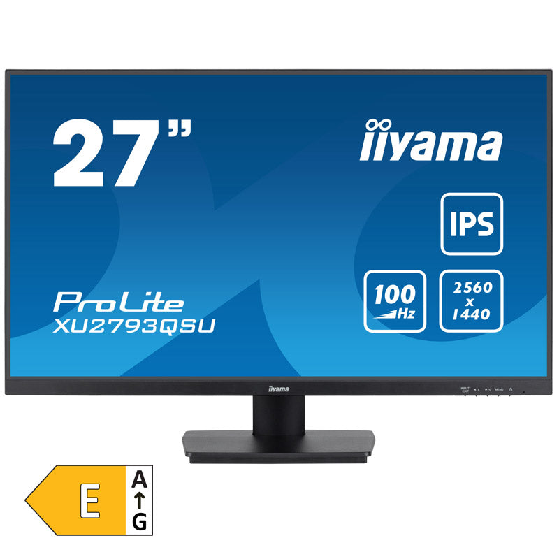 IIYAMA ProLite XU2793QSU-B7 68,5cm (27") QHD IPS 100Hz DP/HDMI zvočniki monitor