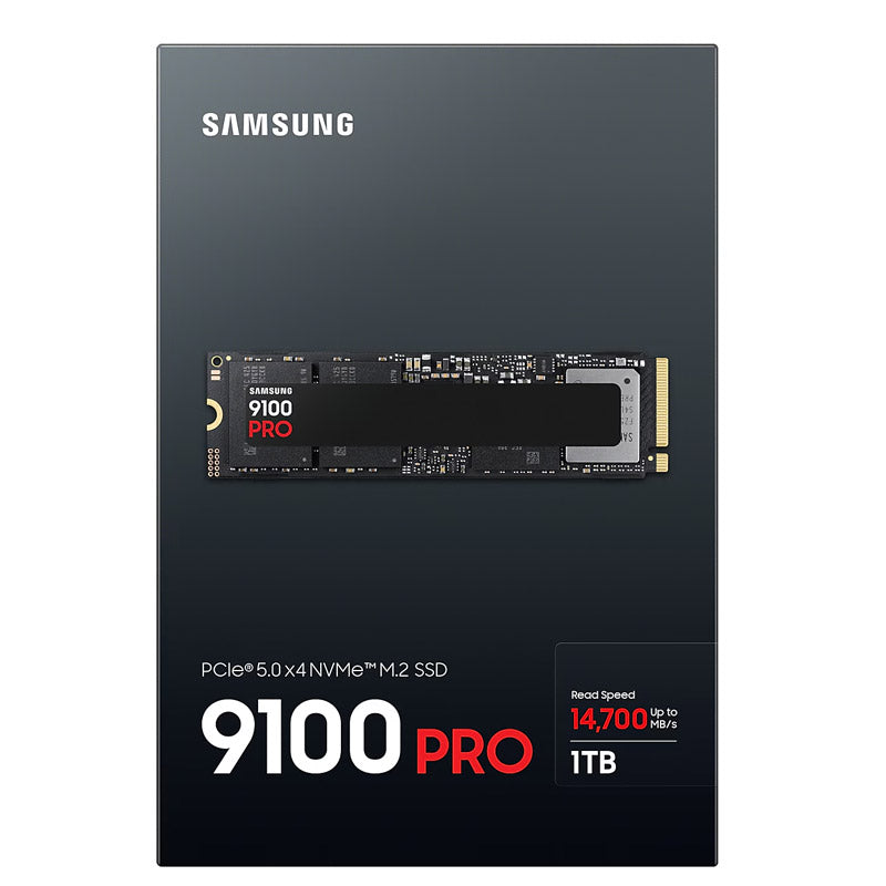 SAMSUNG 9100 PRO 1TB M.2 PCIe 5.0 NVMe 2.0 MZ-VAP1T0BW SSD