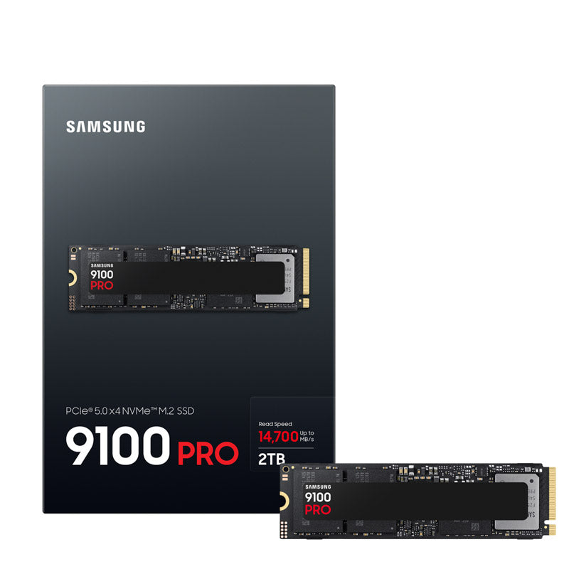 SAMSUNG 9100 PRO 2TB M.2 PCIe 5.0 NVMe 2.0 MZ-VAP2T0BW SSD