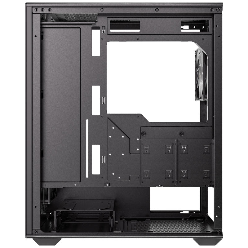 ANTEC AX85 Midi-ATX RGB okno igralno črno ohišje