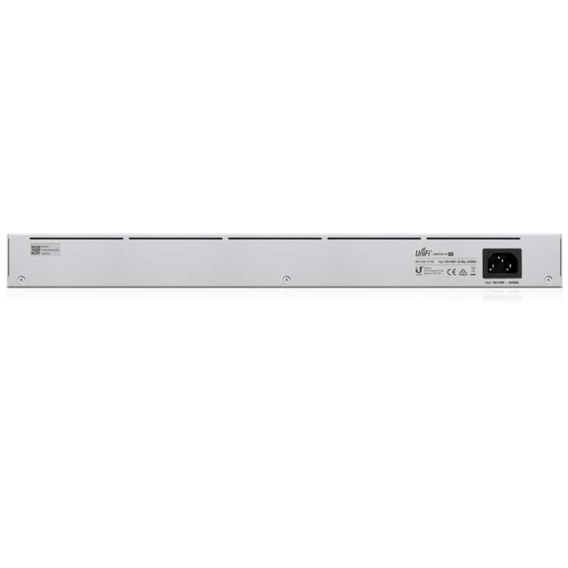 UBIQUITI UNIFI USW-16-POE 18-port 16x Gigabit (8x PoE+) RJ45 2x Gigabit SFP L2 mrežno stikalo switch