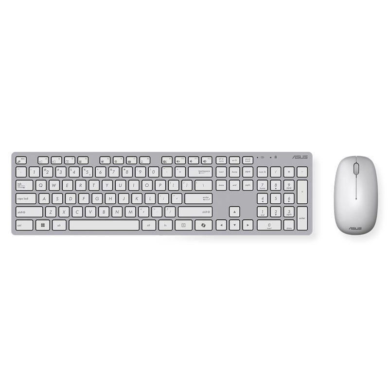 ASUS W5000 USB slovenska bela brezžična Copilot tipkovnica + miška