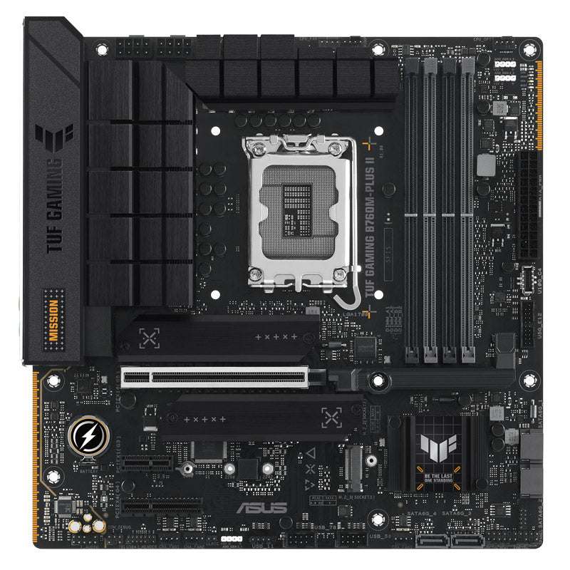 ASUS TUF B760M-PLUS II LGA1700 DDR5 igralna mATX matična plošča
