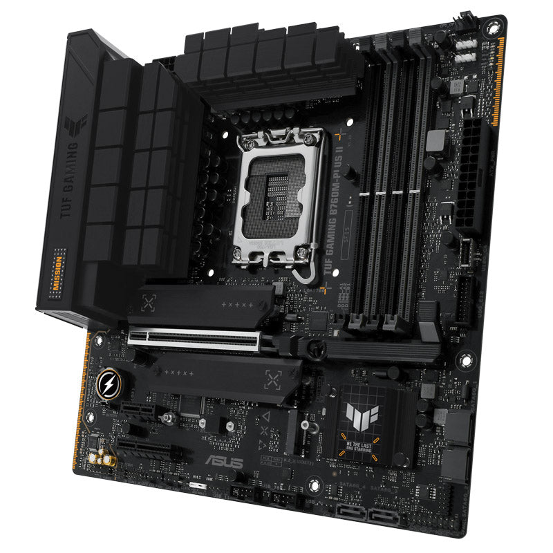 ASUS TUF B760M-PLUS II LGA1700 DDR5 igralna mATX matična plošča