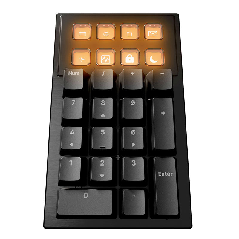 BE QUIET! Dark Mount Silent Linear UK RGB (BT001UK) mehanska modularna gaming črna tipkovnica
