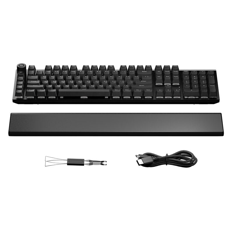 BE QUIET! Light Mount Silent Linear UK RGB (BT003UK) mehanska gaming črna tipkovnica
