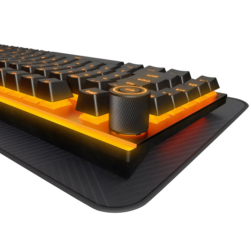 BE QUIET! Light Mount Silent tactile UK RGB (BT004UK) mehanska gaming črna tipkovnica