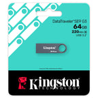 KINGSTON DataTraveler SE9 G3 64GB USB 3.2 Gen1 KE-U2X64-1AC dark nickel USB ključ