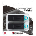 KINGSTON DataTraveler Exodia 64GB USB 3.2 Gen1 DTX/64GB-2P dvojno pakiranje USB ključ