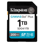 KINGSTON Canvas Go! Plus SD 1TB razred 10 UHS-I U3 V30 SDG4/1TB pomnilniška kartica