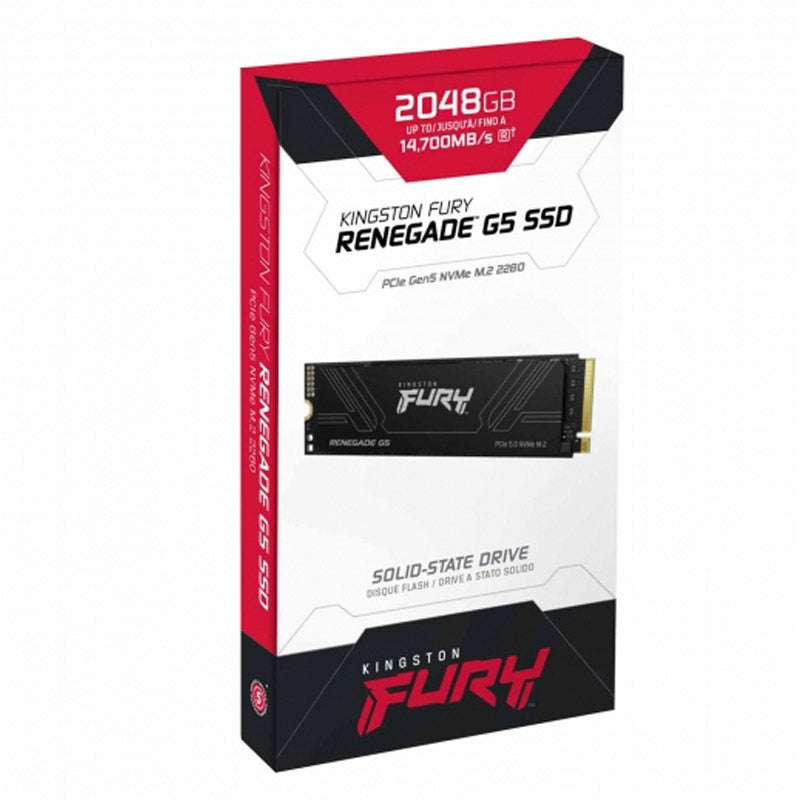 KINGSTON Fury Renegade G5 2TB M.2 2280 PCIe 5.0 NVMe SFYR2S/2T0 SSD