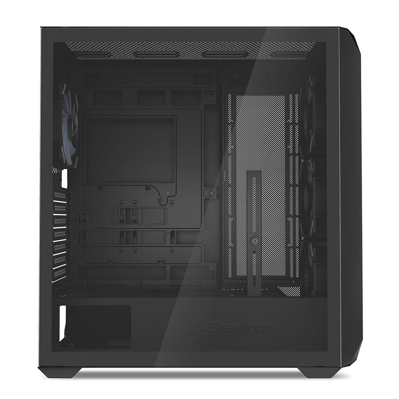 SHARKOON AK3 RGB midiATX RGB okno gaming črno ohišje