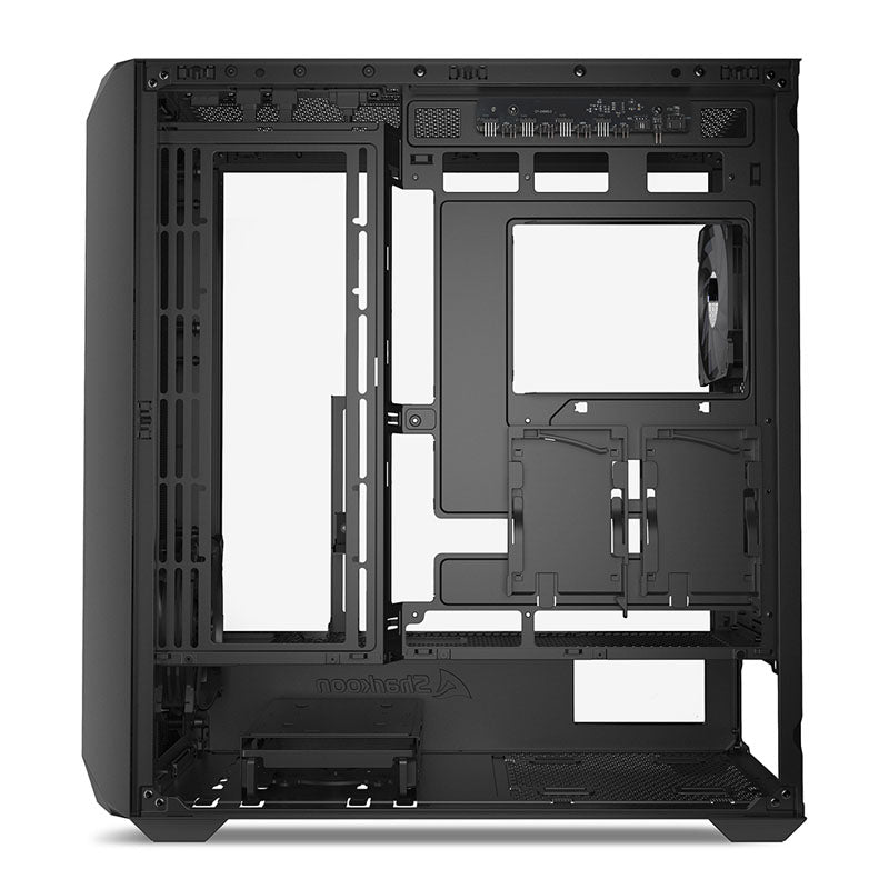 SHARKOON AK3 RGB midiATX RGB okno gaming črno ohišje