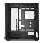 SHARKOON AK4W RGB Strip midiATX okno gaming črno ohišje