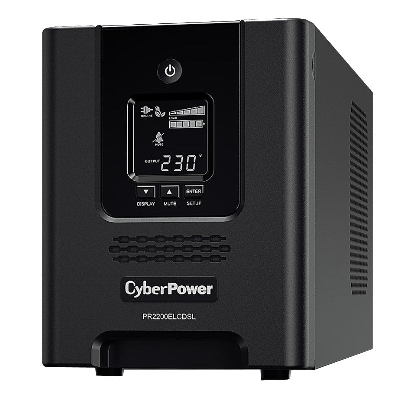 CYBERPOWER Smart PR2200ELCDSL Line-Interactive 2200VA 1980W IEC brezprekinitveno napajanje
