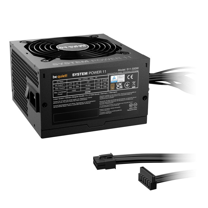 BE QUIET! System Power 11 550W 80Plus Bronze (BP010EU) ATX napajalnik