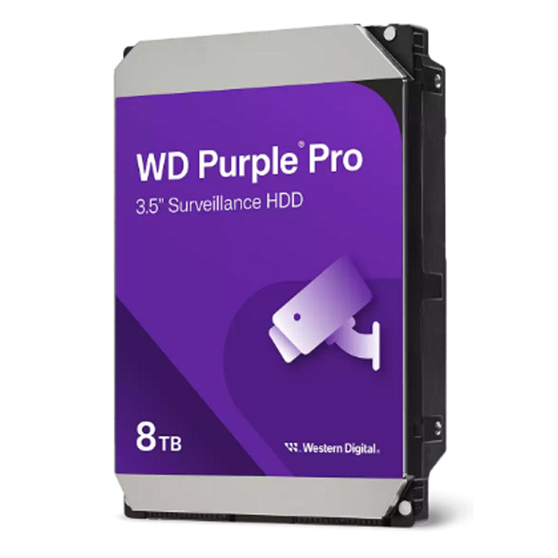 Trdi disk WD Purple Pro Smart 8TB Surveillance 3,5" SATA3 256MB 7200rpm WD8002PURP