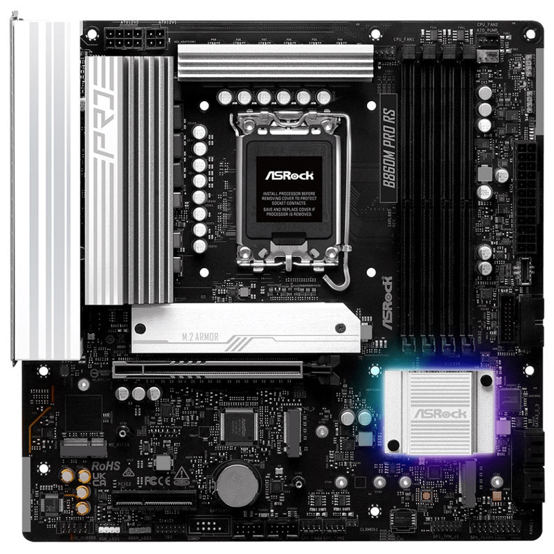 ASROCK B860M Pro RS LGA1851 4xDDR5 mATX matična plošča
