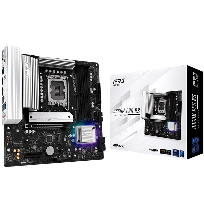 ASROCK B860M Pro RS LGA1851 4xDDR5 mATX matična plošča