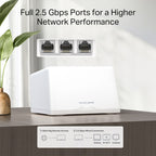 MERCUSYS HALO H47BE BE9300 Wi-Fi7 2-pack Mesh brezžični usmerjevalnik router