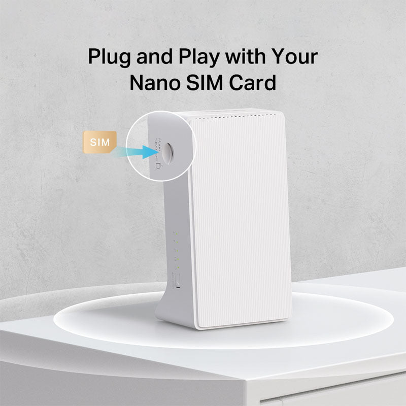MERCUSYS MB230-4G 4G+ Cat6 SIM AC1200 brezžični usmerjevalnik-router