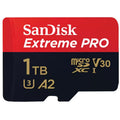 SANDISK Extreme PRO microSDXC 1TB UHS-I 4K UHD SDSQXCD-1T00-GN6MA pomnilniška kartica