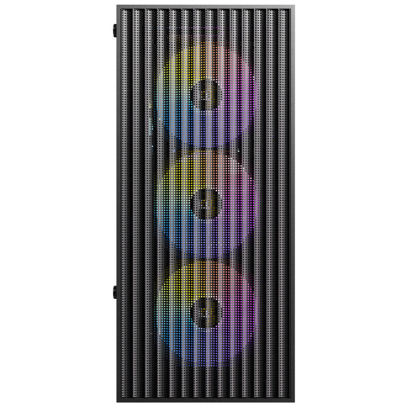 ANTEC AX27 RGB ELITE Midi-T ATX okno gaming črno ohišje
