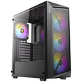 ANTEC AX67 ARGB Midi-T ATX okno gaming črno ohišje
