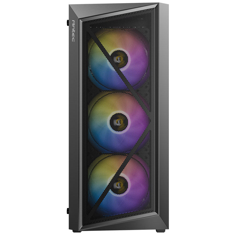 ANTEC AX67 ARGB Midi-T ATX okno gaming črno ohišje