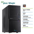 PCPLUS Magic Ryzen 7 8700G 16GB 1TB SSD namizni računalnik