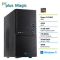 PCPLUS Magic Ryzen 7 8700G 16GB 1TB SSD Windows 11 Home namizni računalnik