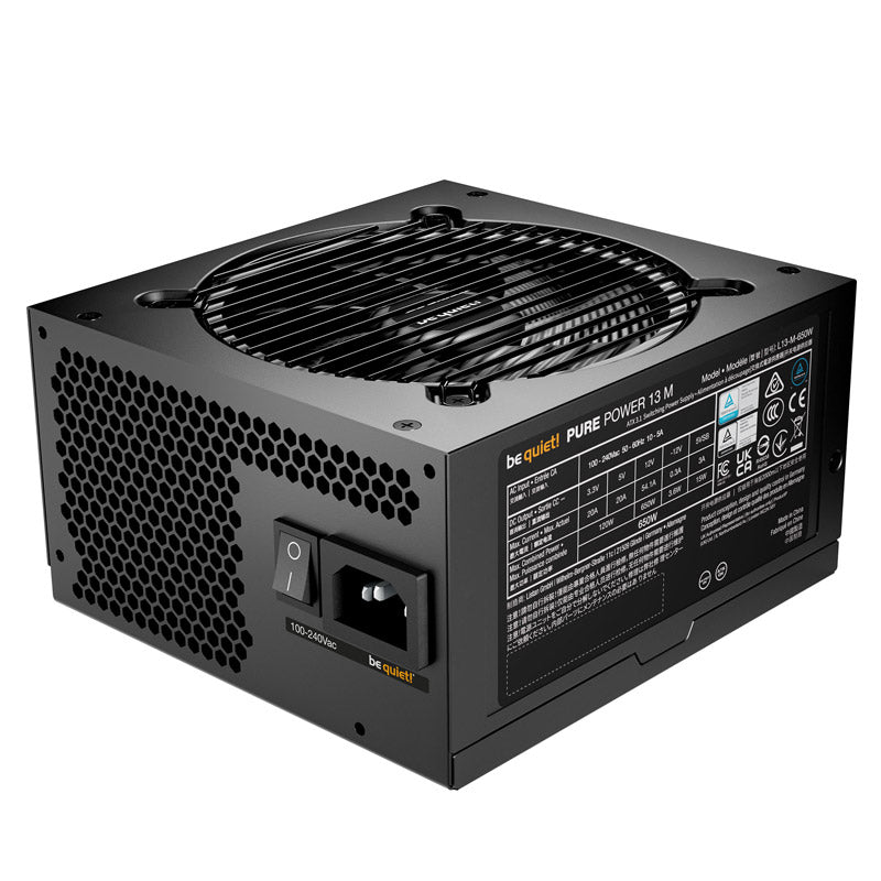 BE QUIET! Pure Power 13 M 650W 80Plus Gold (BP025EU) modularni ATX napajalnik