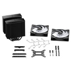 BE QUIET! PURE ROCK PRO 3 LX (BK043) 2x120mm 250W RGB procesorski hladilnik